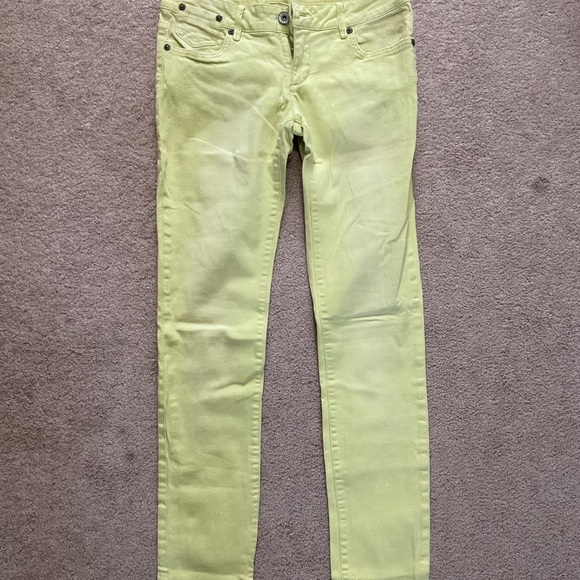 Papaya Denim - Papaya Light Yellow Jeans